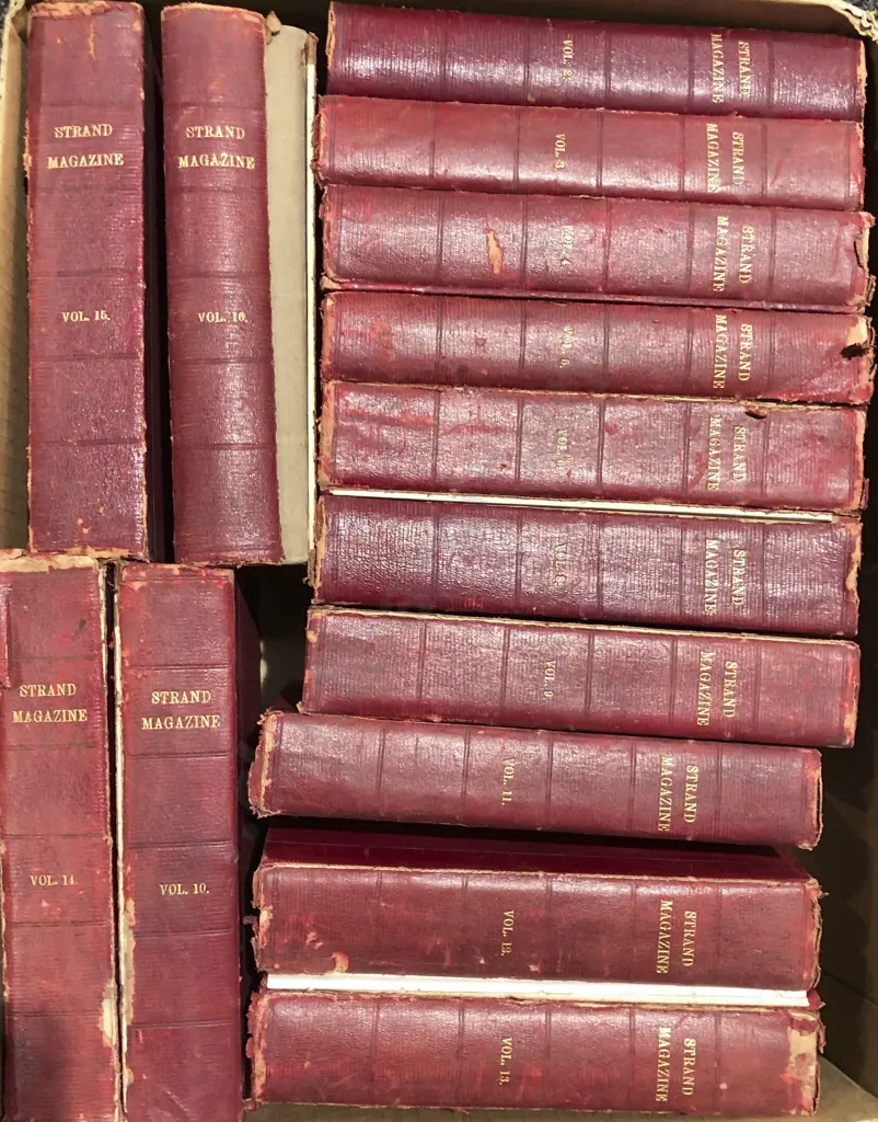 Box of Assorted Strand Magazine Volumes Image 1++