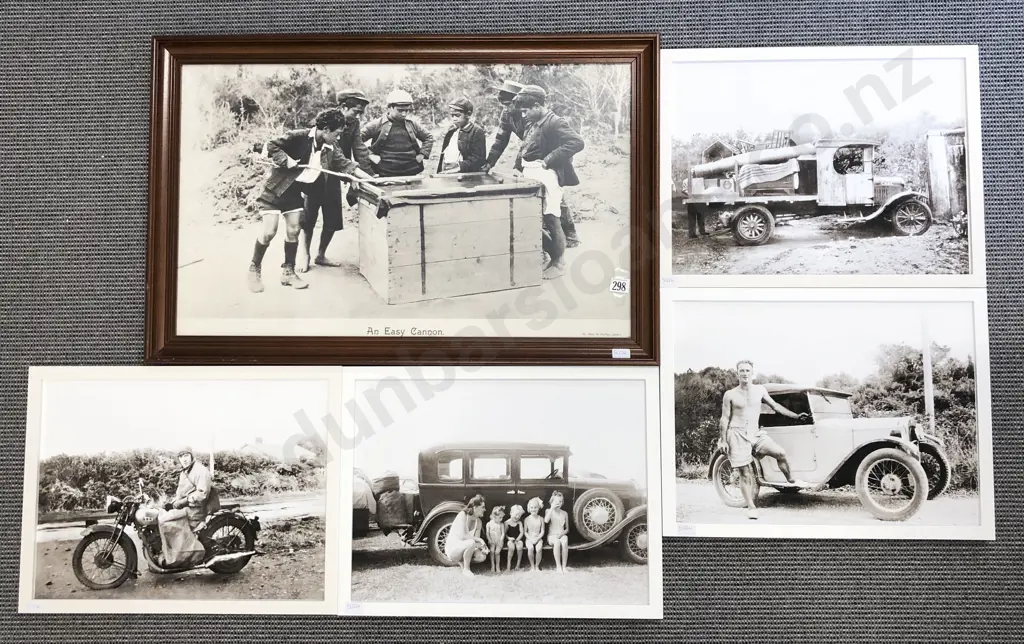 Five Framed Photographic Prints Image 1++