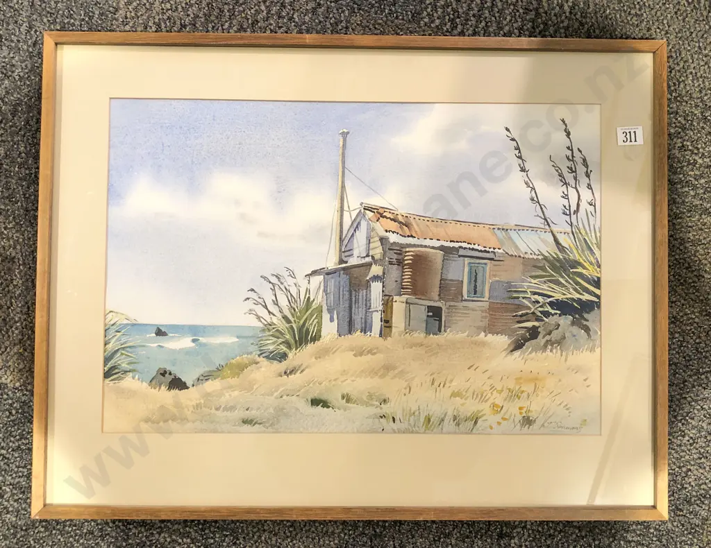 J Simmons Coastal Watercolour Image 1++
