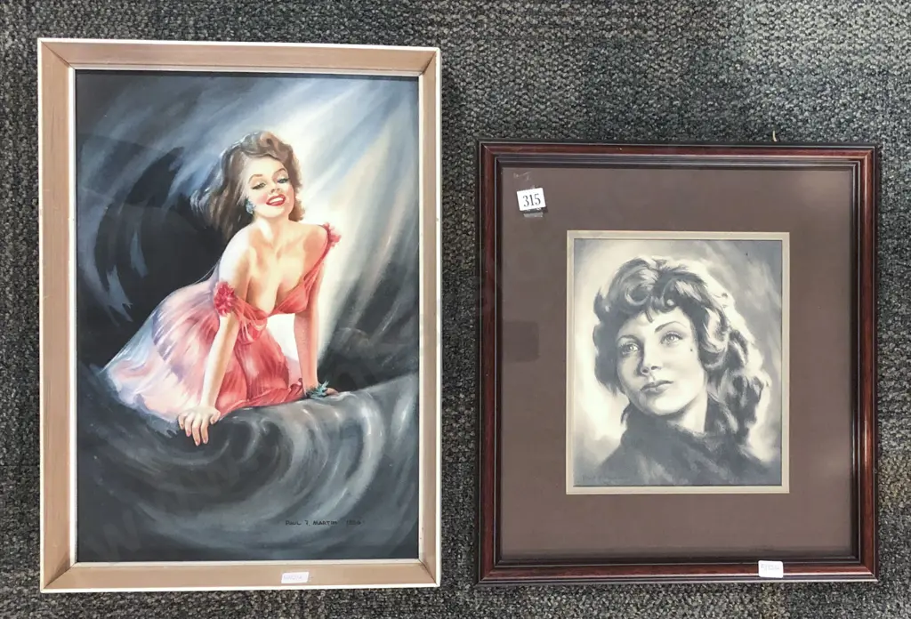 Two works by Paul Martin Image 1++