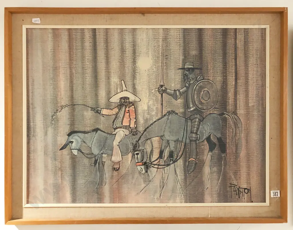 Colin Payton Don Quixote Print Image 1++