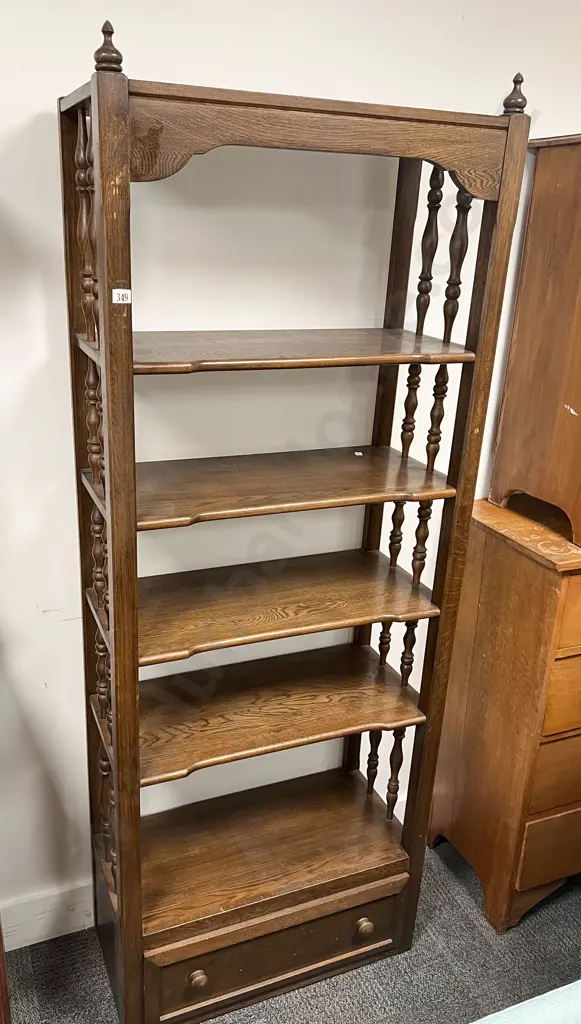Single Drawer Open Book Shelf Image 1++