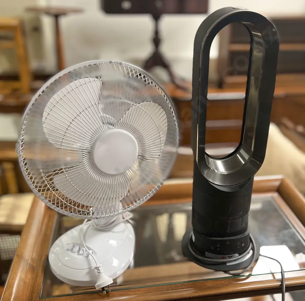 Dyson Hot & Cold Fan & White Fan Image 1++