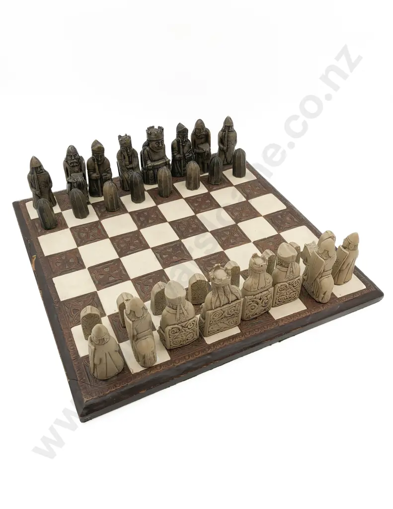Chess Board and Pieces Image 1++