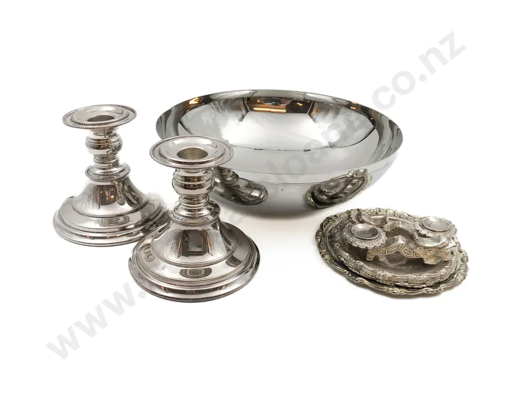 Small Qty of S/P Including Pair of Candleholders Image 1++