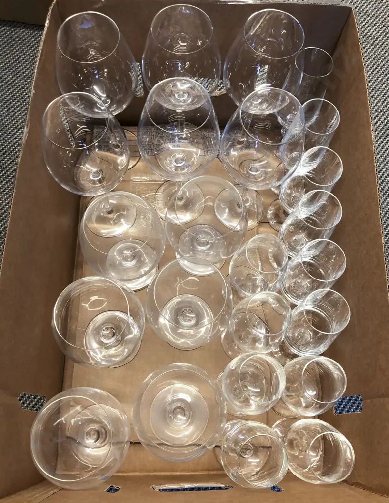 Two Boxes of Assorted Glassware Image 1++