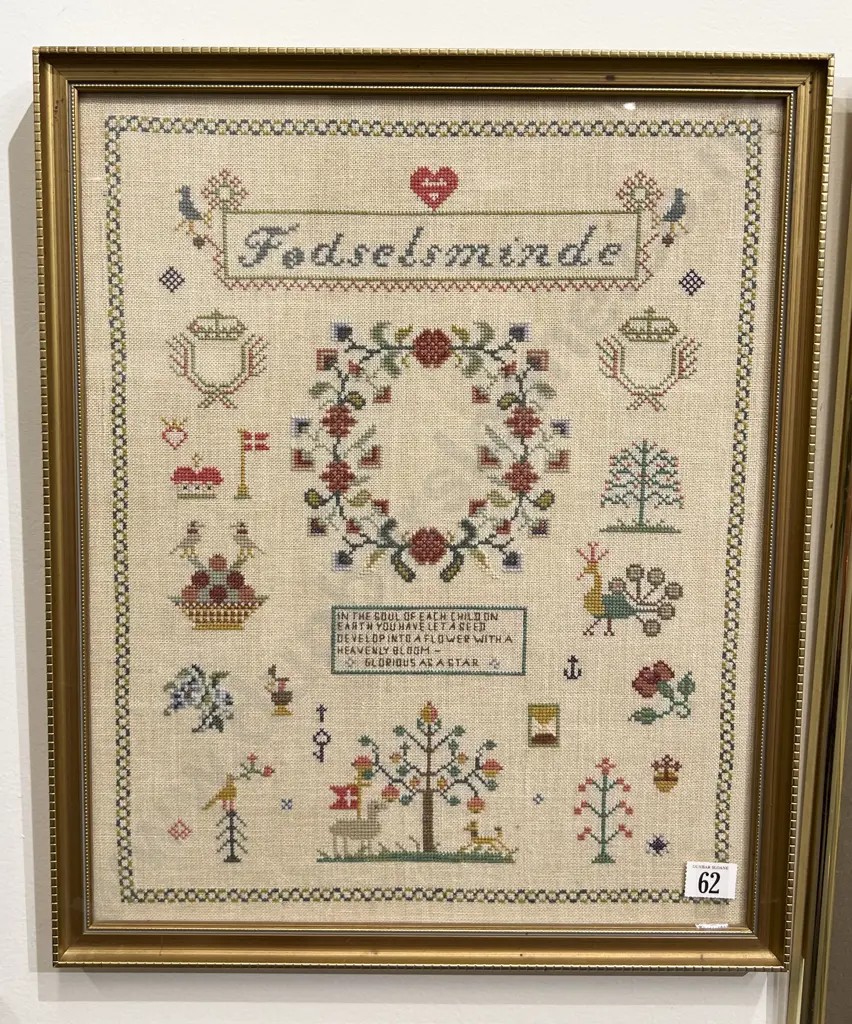 Two Framed Embroideries Image 1++