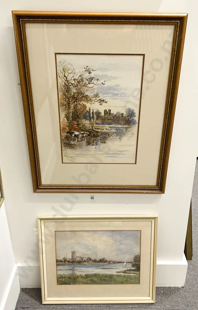 G. O'Brien Watercolour together with Other Watercolour Image 1++