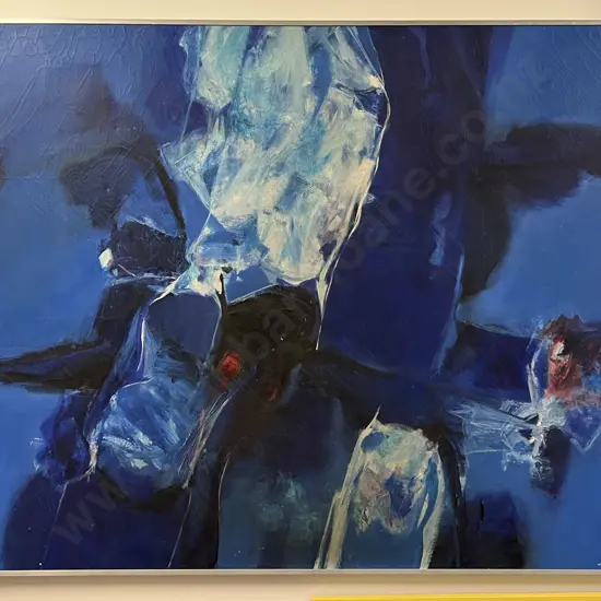 Dragan Stojanovich - 'Blue Painting' (faults)