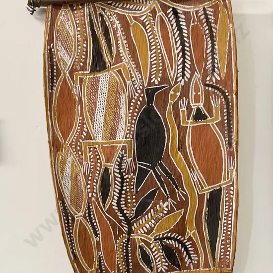 Djangobali - Dances From the Hollow Log Ceremony - Bark Painting