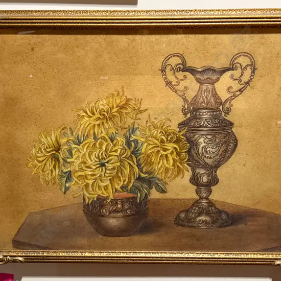 I.A.M - Still Life with Chrysanthemums