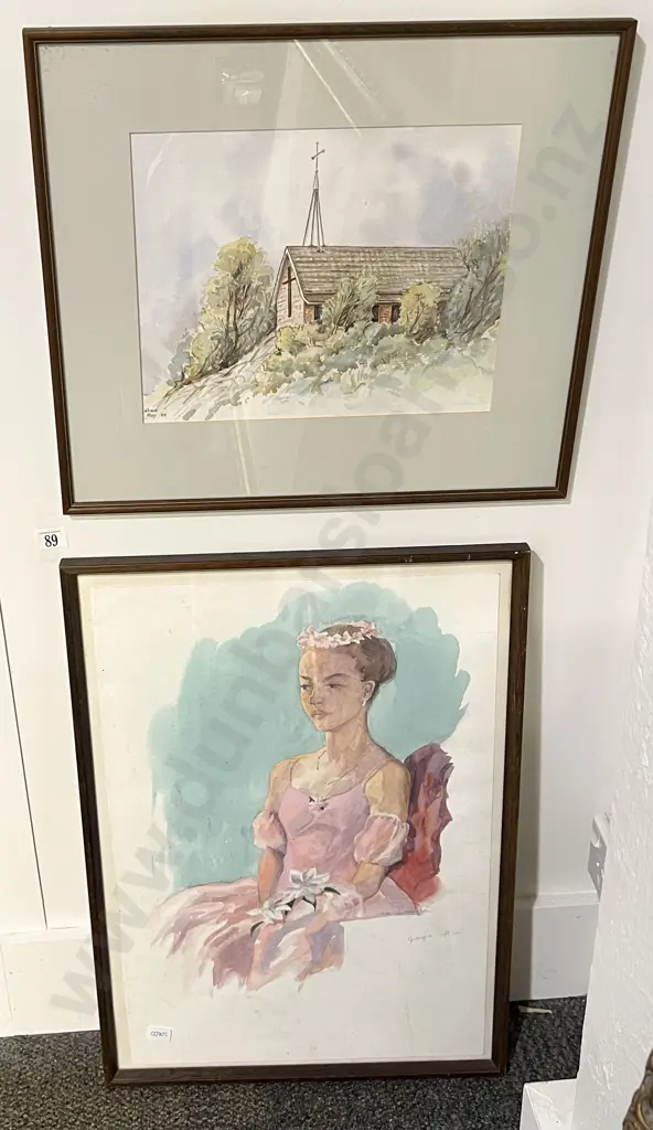 Shane Hay - Watercolour Church & Other Image 1++