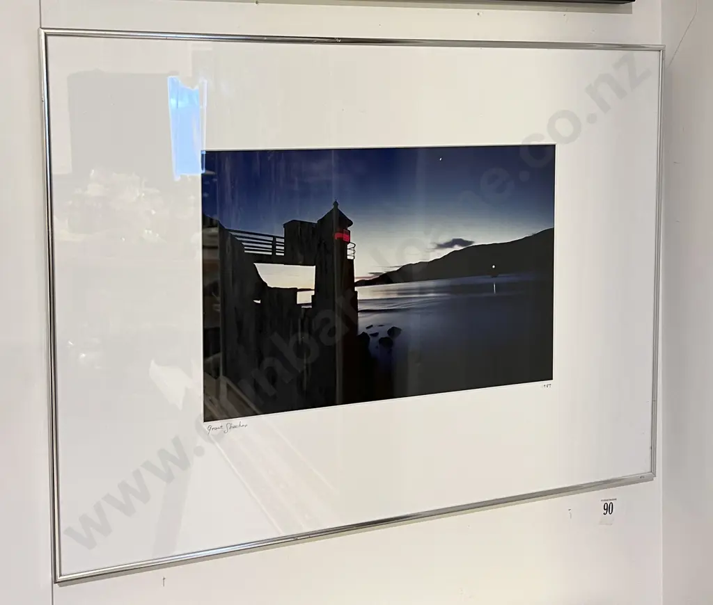 Grant Sheehan - Framed Photograph signed & dated 1989 Image 1++