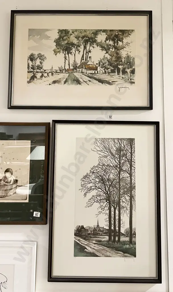 Two Ltd Ed Dutch Prints Image 1++