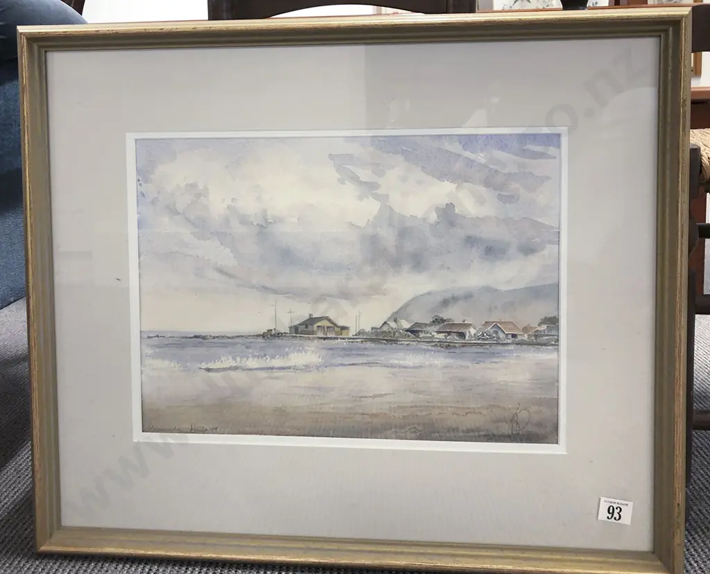 Brian Conroy - Coastal Scene -Watercolour Image 1++