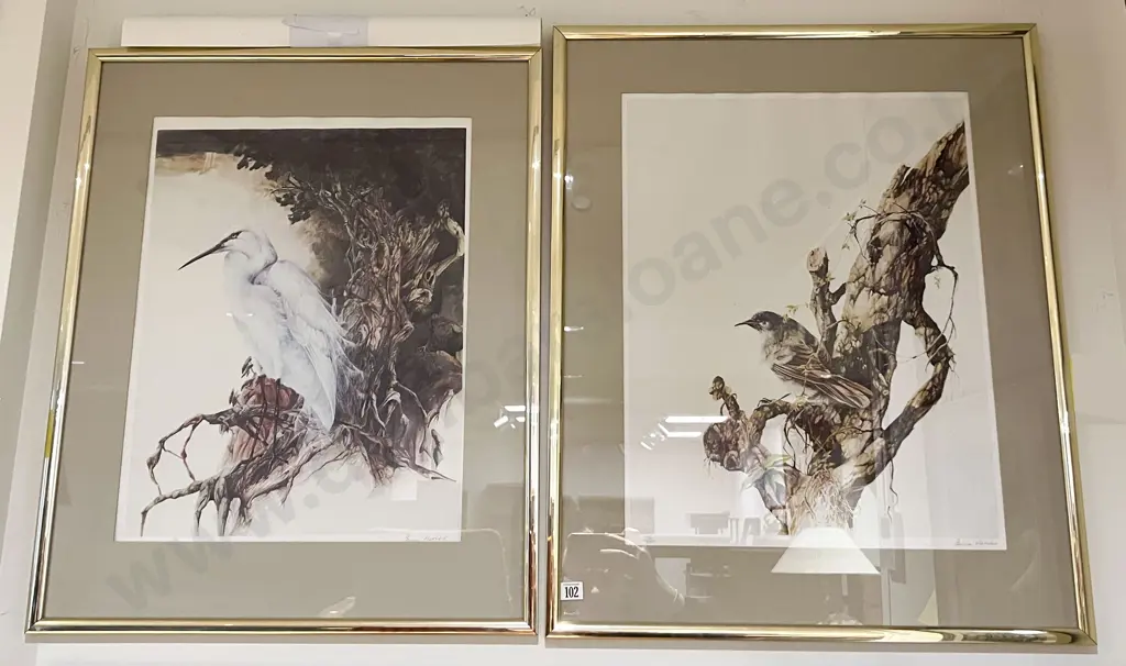 Two Framed Bruce Harvey Ltd Ed Prints together with Two Loose Image 1++