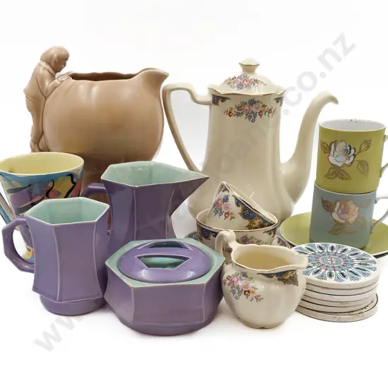 Quantity of Assorted Fancy China incl Sylvac Jug
