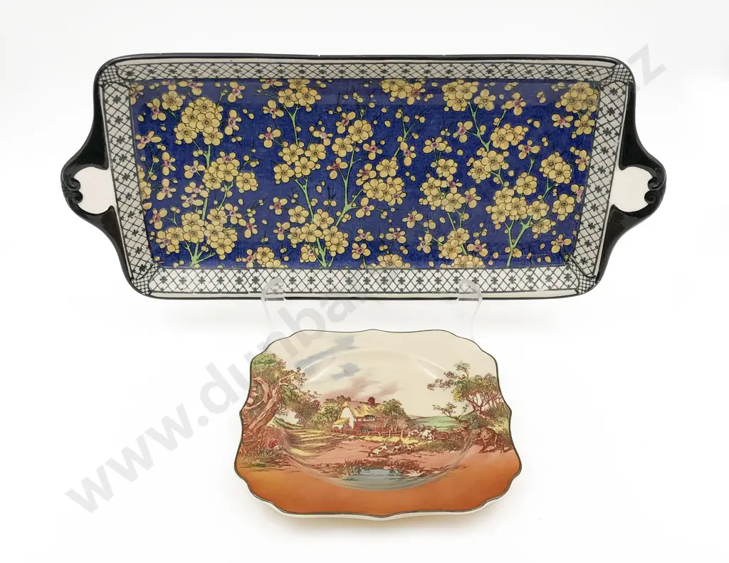 Royal Doulton Sandwich Plate & Side Plate Image 1++