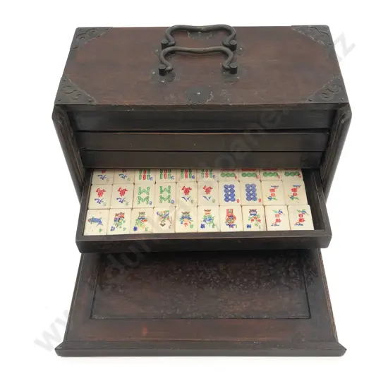 Cased Mah Jong Set