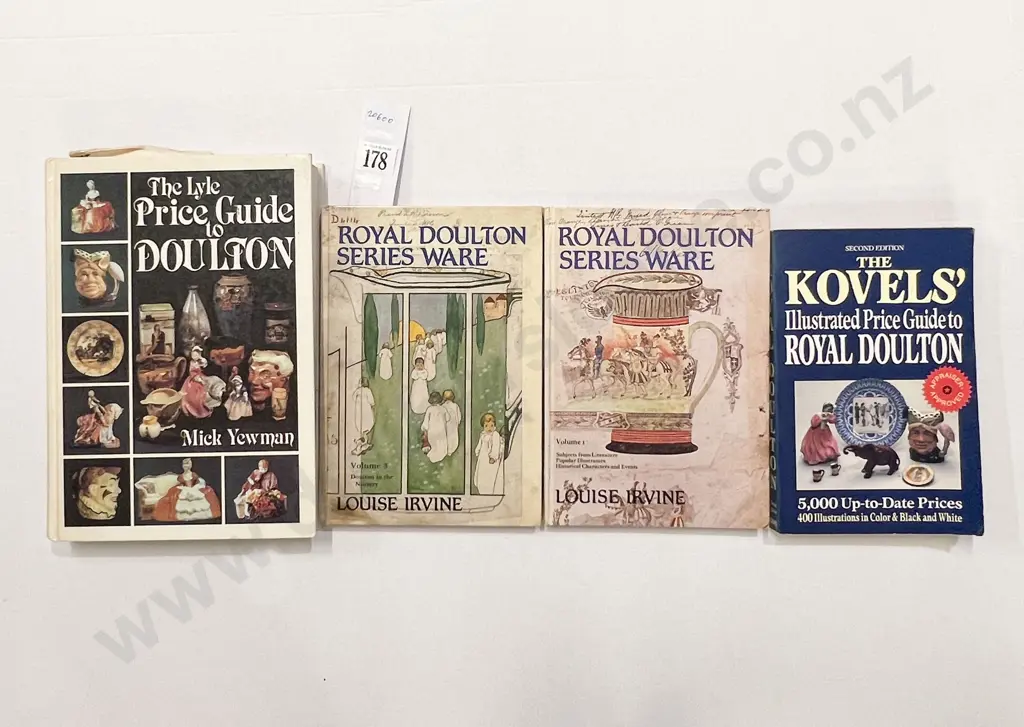 Four Royal Doulton Reference Volumes Image 1++