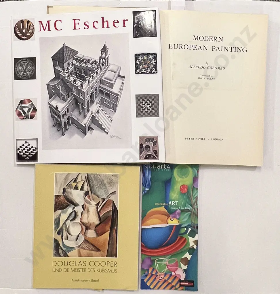 Three Art Reference Volumes & Catalogue Image 1++