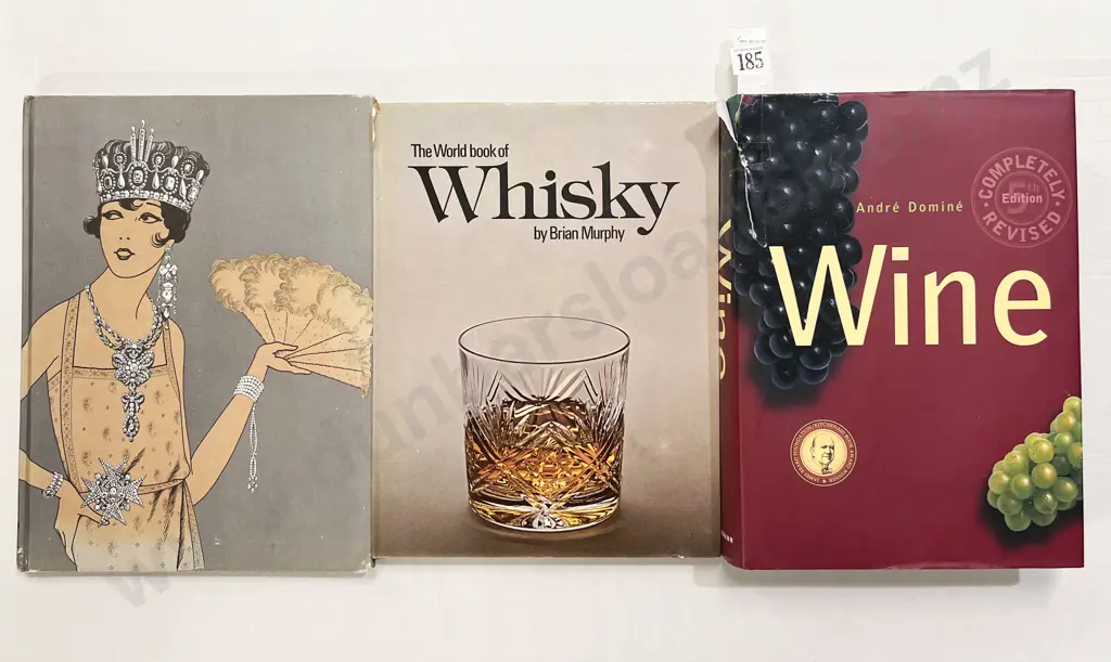 Jewellery & Gemstones together with Two Alcohol Reference Volumes Image 1++