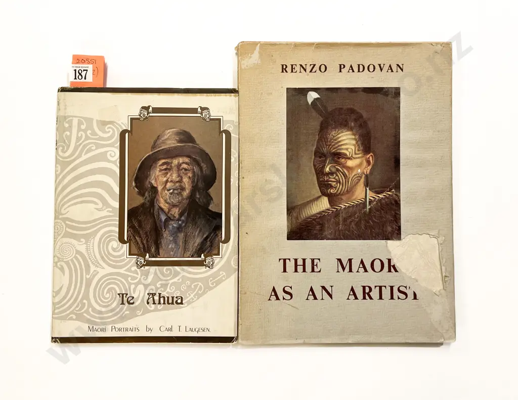 Renzo Padovan 'The Maori as an Artist' & Carl Laugeson 'Te Ahua' Image 1++