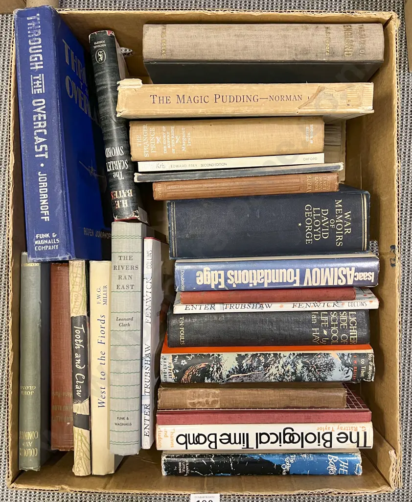 Box of Assorted Books Image 1++