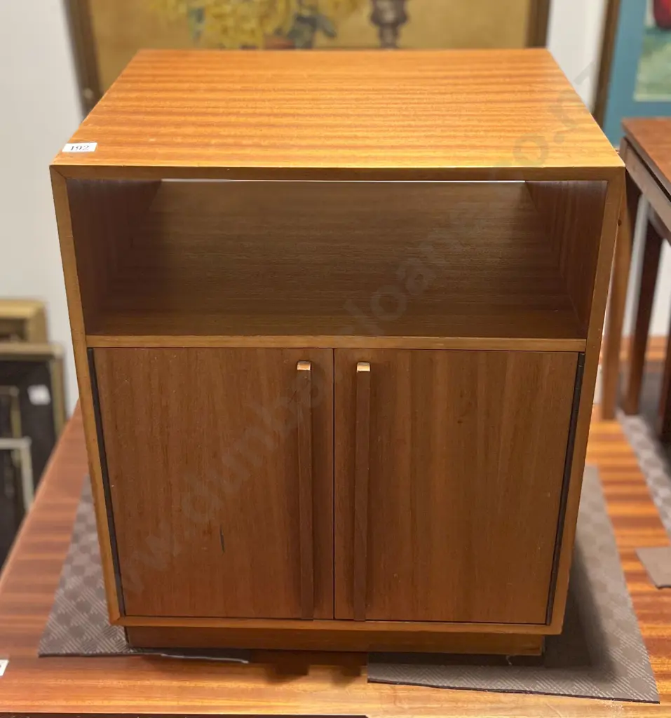Mid Century Record Cabinet Image 1++