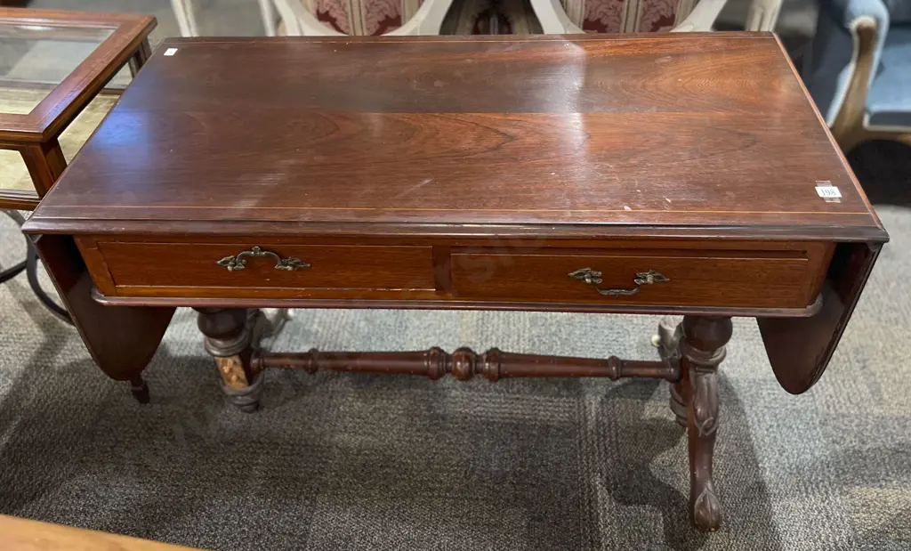 Mahogany Sofa Table (a/f) Image 1++