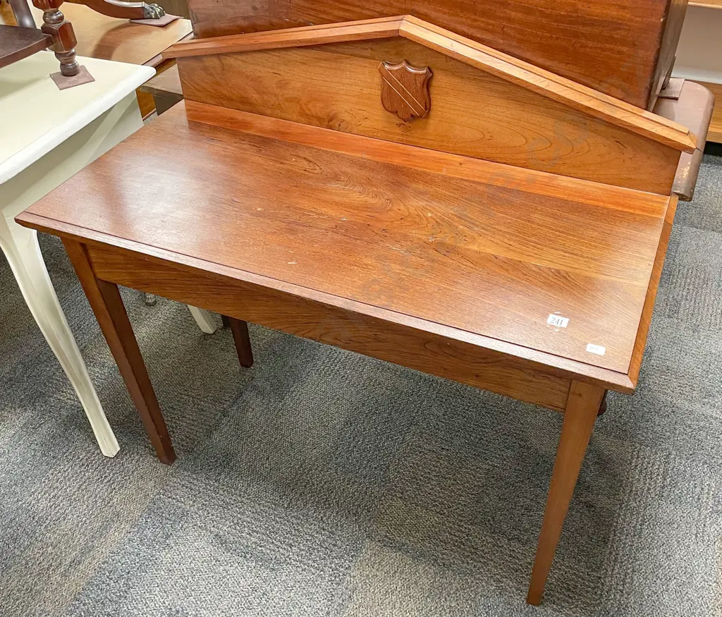 Hall Table with Gallery Back Image 1++