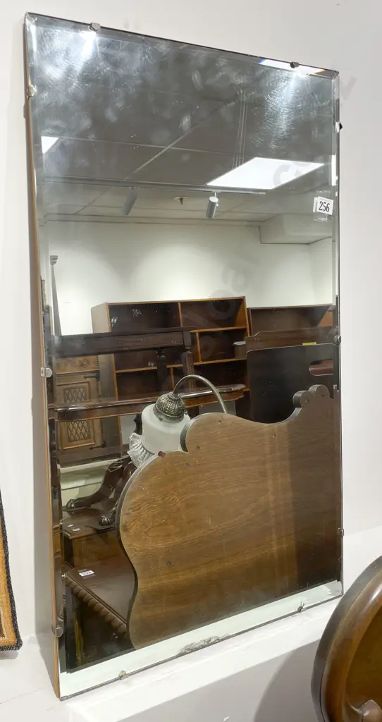 Vintage Bevel Edged Mirror Image 1++