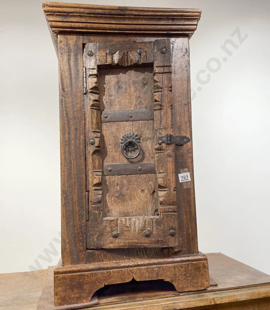 Vintage Carved Pot Cupboard Image 1++