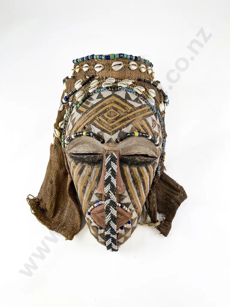 African Kuba Mask Image 1++