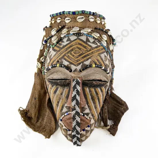 African Kuba Mask
