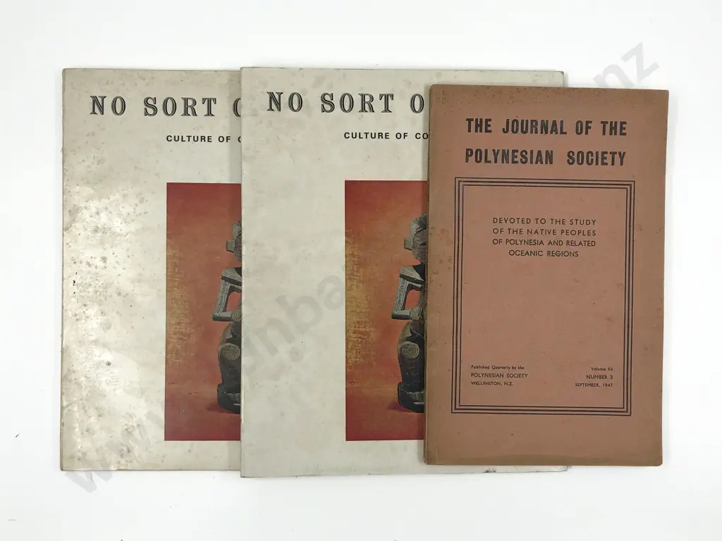 Five Assorted Polynesian Reference Books Image 1++