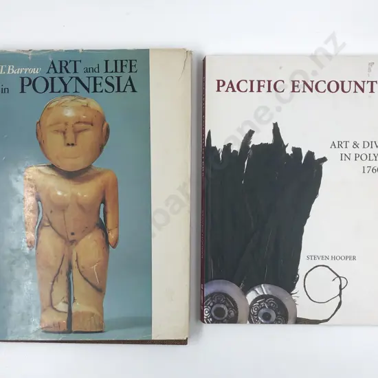 Five Assorted Polynesian Reference Books