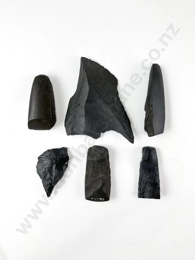 Assortment Of Toki And Worked Stone (6) Image 1++