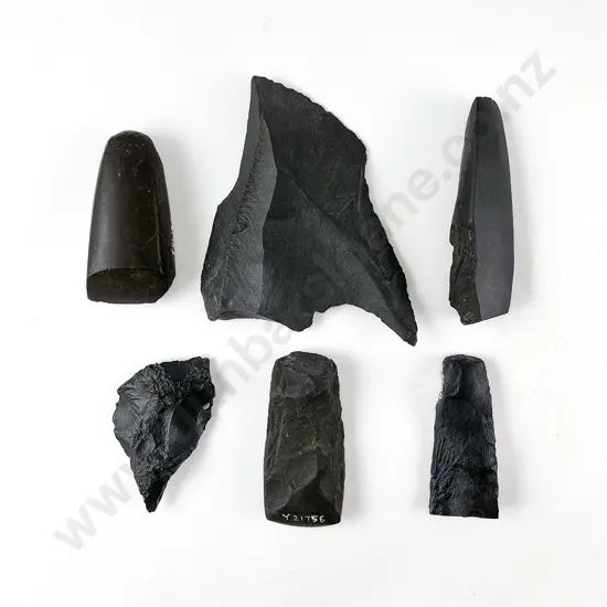 Assortment Of Toki And Worked Stone (6)