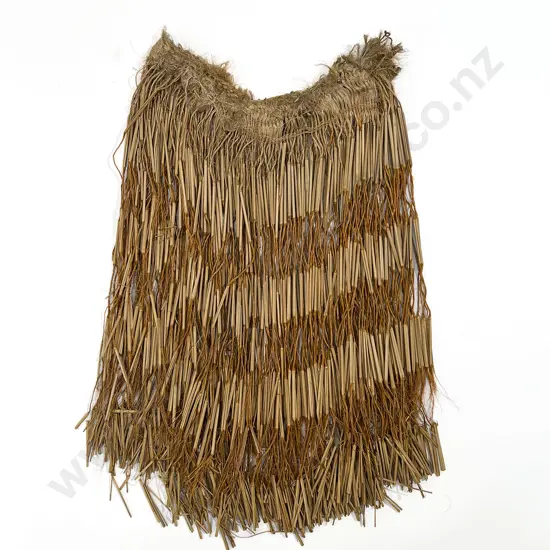 A Piupiu (Maori waist Garment)