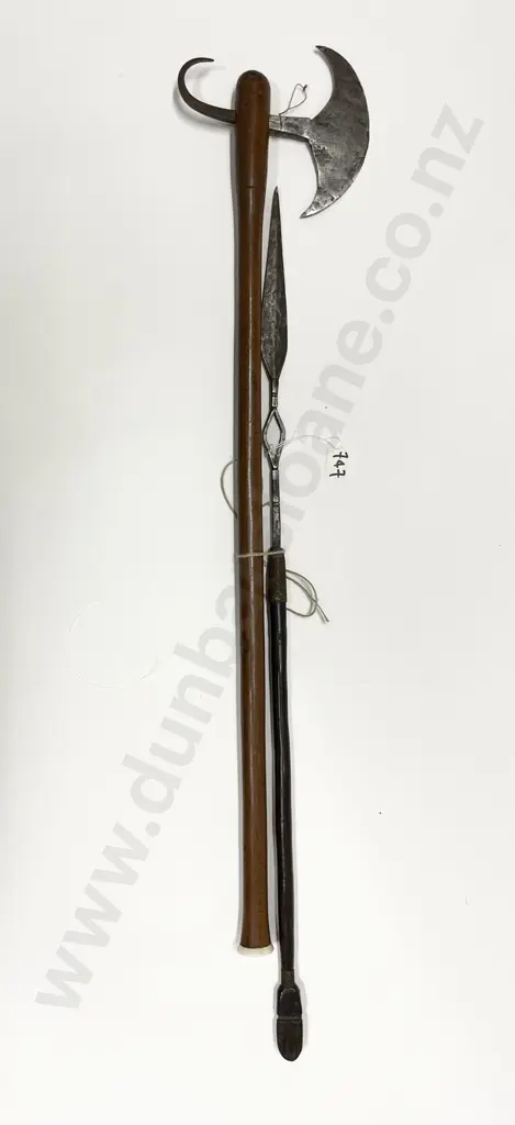 An African Axe And A Spear Image 1++