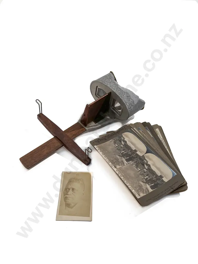 Stereoscope And Cards Image 1++