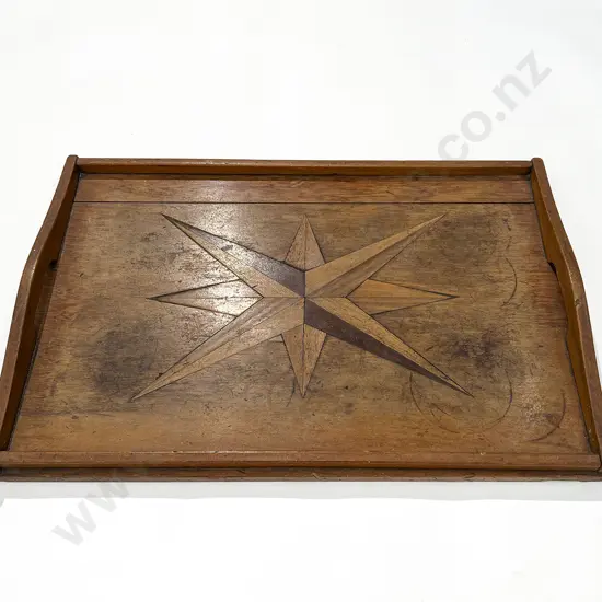 NZ Wood Inlaid Tray
