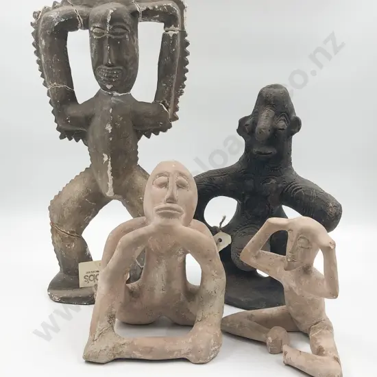Four New Britain PNG Figures