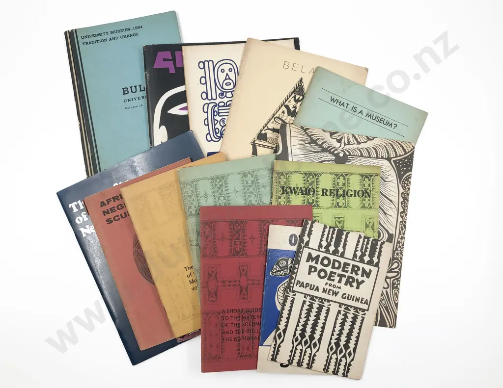 An assortment Of Bulletins And Pamphlets About Papua New Guinea Image 1++
