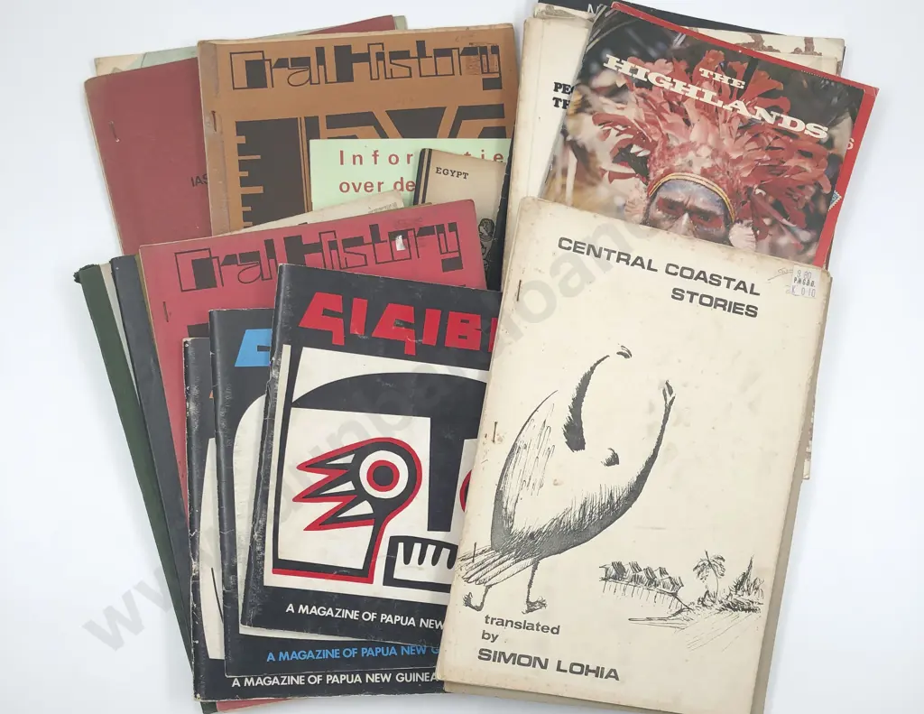 An assortment Of Bulletins And Pamphlets About Papua New Guinea Image 1++