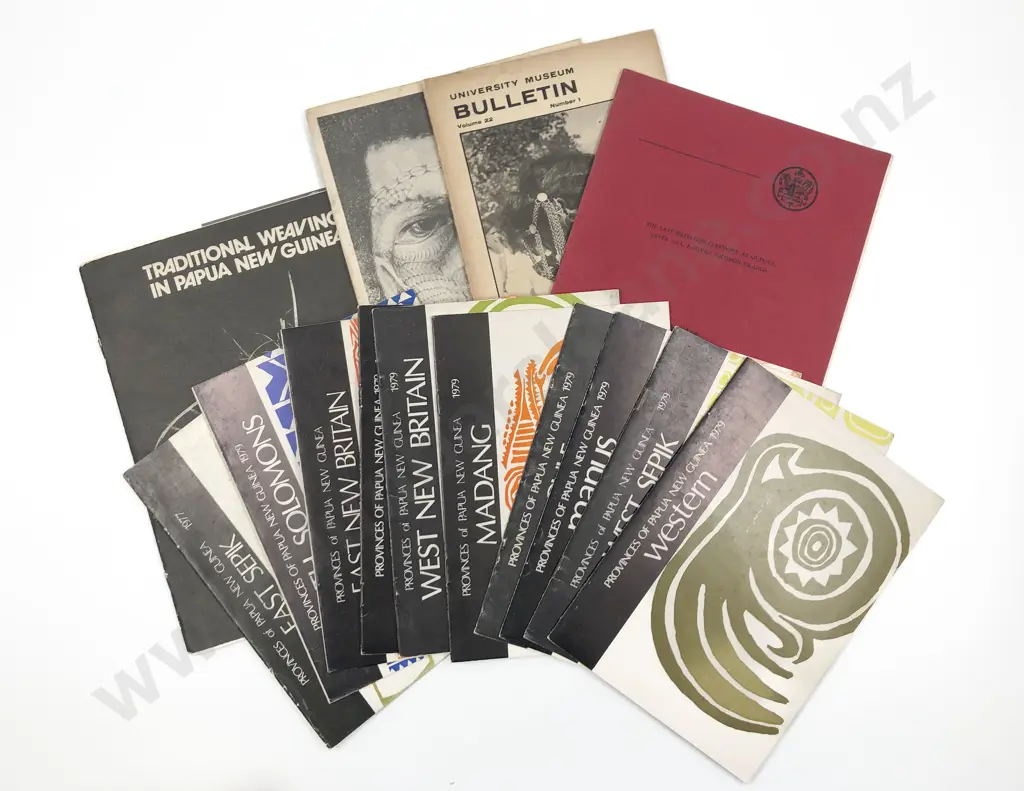 An assortment Of Bulletins And Pamphlets About Papua New Guinea Image 1++