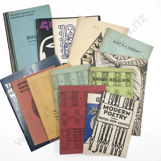 An assortment Of Bulletins And Pamphlets About Papua New Guinea