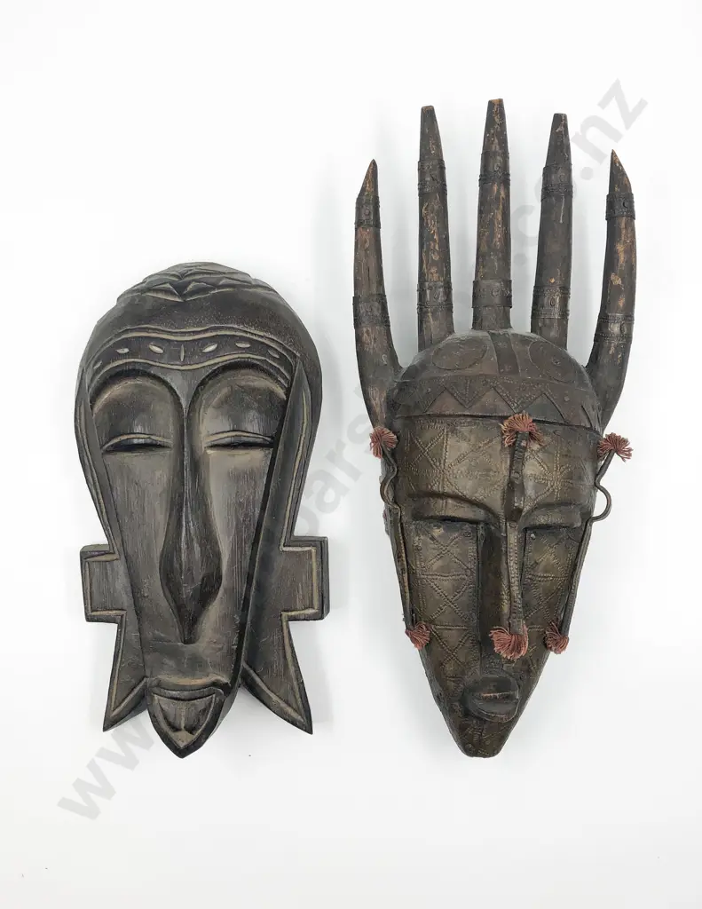 Two African Masks Image 1++