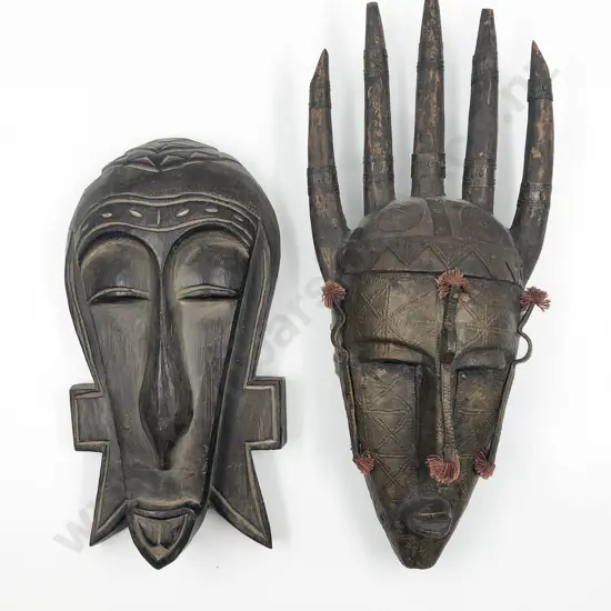 Two African Masks
